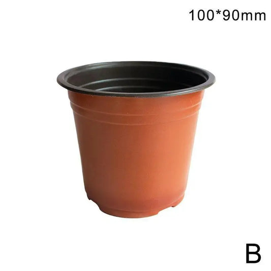 1Pc Plastic Grow Box Fall Resistant Tray for Home Garden Plant Flower Transplant Pots Nursery Pot Home Vegetation Tools 5 Size