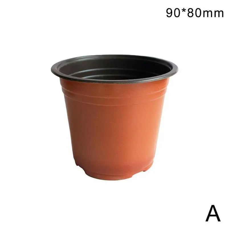 1Pc Plastic Grow Box Fall Resistant Tray for Home Garden Plant Flower Transplant Pots Nursery Pot Home Vegetation Tools 5 Size