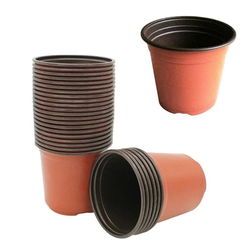 1Pc Plastic Grow Box Fall Resistant Tray for Home Garden Plant Flower Transplant Pots Nursery Pot Home Vegetation Tools 5 Size