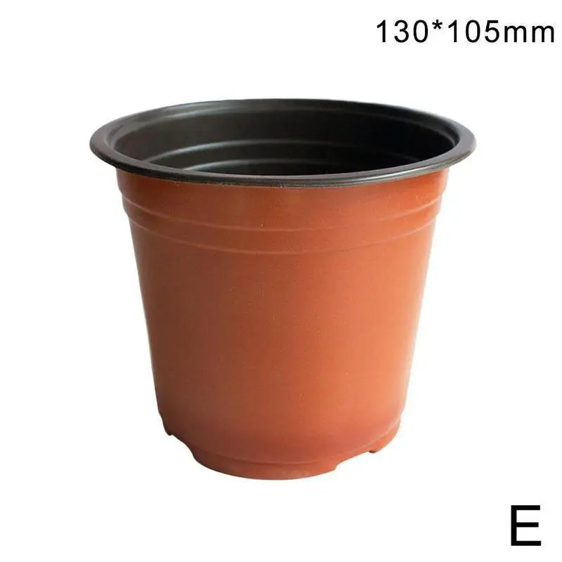 1Pc Plastic Grow Box Fall Resistant Tray for Home Garden Plant Flower Transplant Pots Nursery Pot Home Vegetation Tools 5 Size
